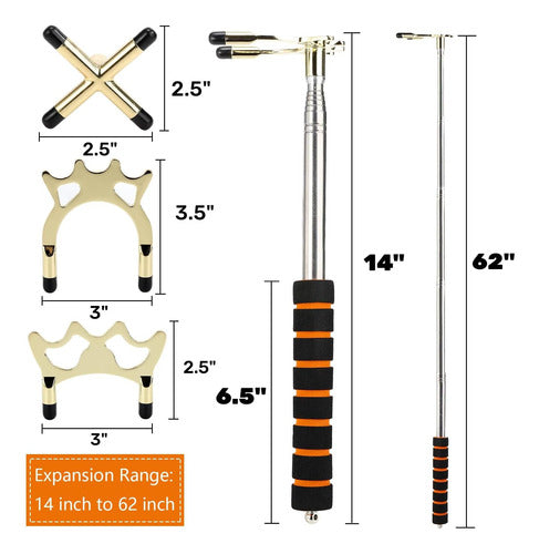 Pumtus Retractable Pool Cue Bridge 1