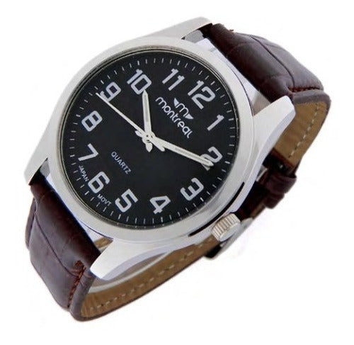 Montreal Watch for Men MD-C Leather Strap with Case 6