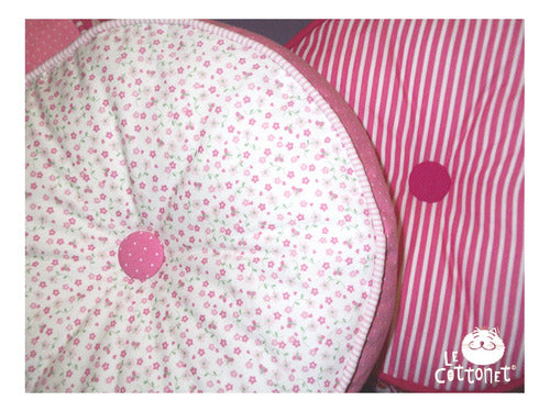 Exclusive Round Decorative Cushions by Le Cottonet for Chairs 149