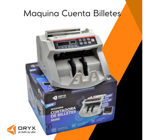 Maquina De Contar Billetes Contadora Detecta Falsos Oficina 1