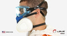 Libus Semi-Mask Respirator for Gases and Vapors - Cartridges 2