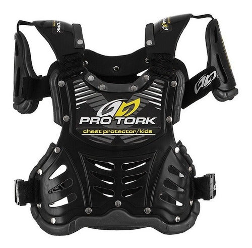 Pro Tork Kids Protective Chest Armor Torso Motocross Enduro Off-Road 6