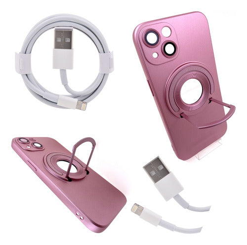 Protective Case + Charger Cable for iPhone 13 with Magsafe 0