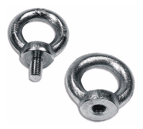 Comafer Galvanized Eye Bolt M12 (Pack of 10) 0