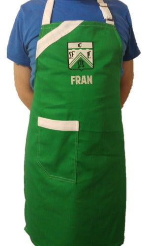 Customized Ferrocarril Oeste Chef Baker Grill Apron 1