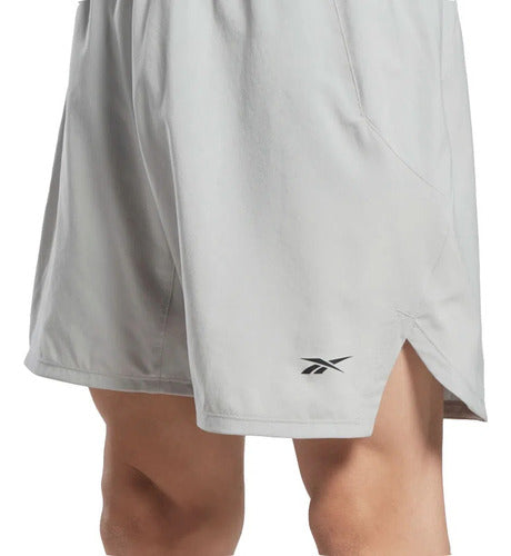 Reebok Speed 3.0 Gray Black Men's Shorts 2