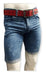 Men's Elastized Denim Bermuda Shorts Without Rips 2