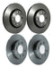 Kitx4 Brake Discs for Peugeot 307 Citroen C4 1.6 16v 0