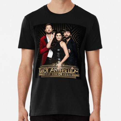 Lady Antebellum Music Band Tour Premium Cotton T-Shirt 0