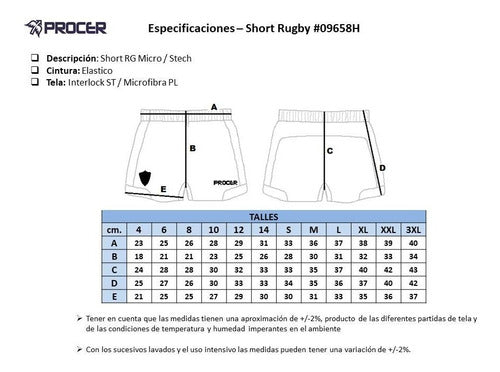 Procer® Champagnat Rugby Shorts 3