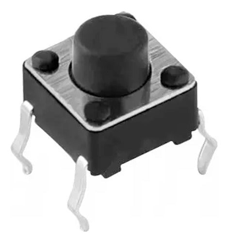 Tact Switch Button 6mm X 6mm X 4.3mm - Pack of 10 Units 0