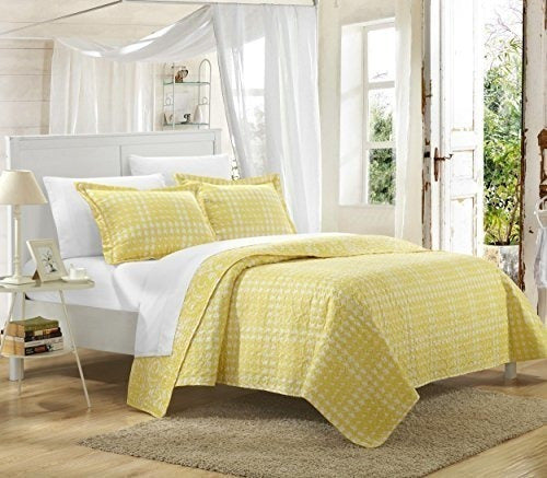 Chic Home Napoli Juego De Cama De 3 Piezas Con Estampado Rev 0