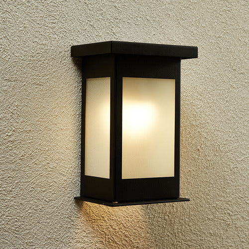 Farol Aplique Pared Hierro Para Exterior Calidad Superior 1