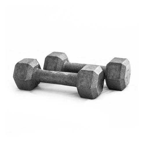 Lejopi 4 Kg Hexagonal Cast Iron Dumbbell 1