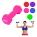 Mega Sale 1 Kg Hexagonal Cast Iron Dumbbell Gym Fitness Coated 4