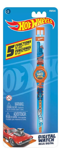 Intek Hot Wheels Wristwatch for Kids - 5 Functions 0