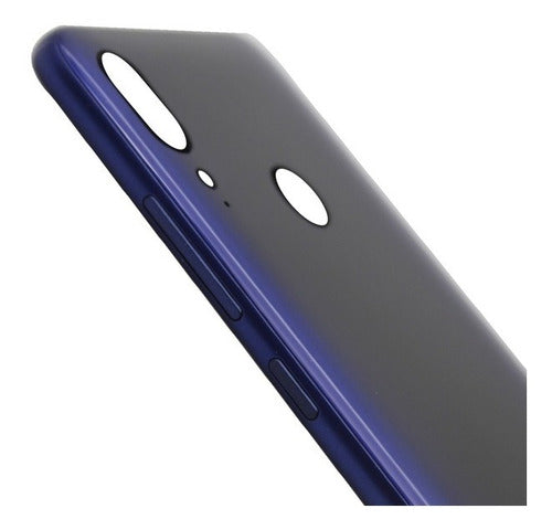 Electronictecno Rear Cover Compatible for Moto E6s Blue 1