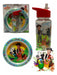 Bel Gioco La Granja De Zenon Plate and Straw Top Bottle Set for Kids Premium Quality 3