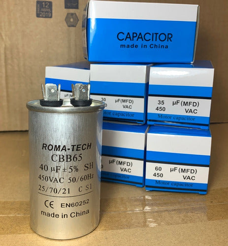 Romatech 40UF Metal Capacitor 3