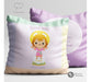 Decorative Cushions with Cheerful and Sweet Religious Illustrations 7