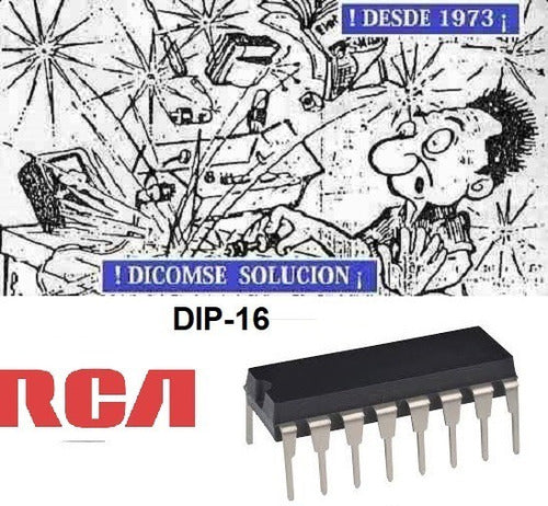 RCA Integrado CA3048 Lineal Amplif Ca Cuadrup De Alim Dip 0