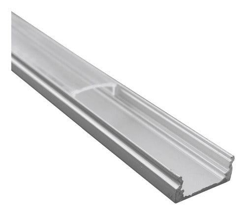 Aluminum Profile for Recessed or Surface Mount LED Strip - 2m - Demasled 10