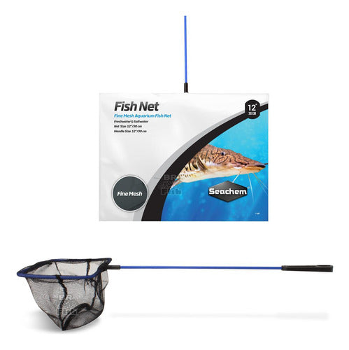 Rede Para Peixes Aquários Seachem Fish Net 30cm Malha Fina 0