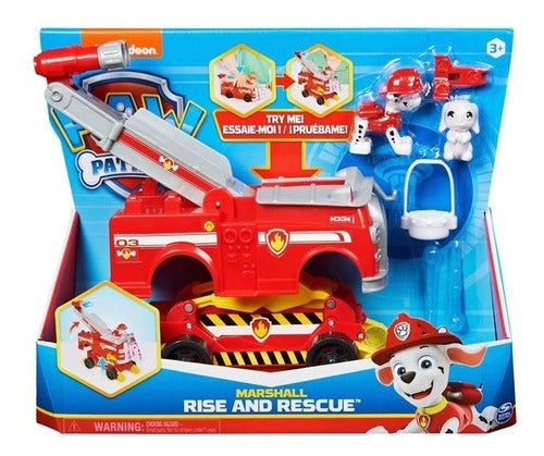 Transformable Paw Patrol Vehicle with Marshall Jeg 17753 0