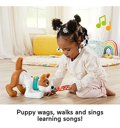 Fisher-price 123 Crawl With Me Puppy, Juguete Electrónico Pa 3