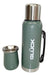 Glück Set Thermos 1 L Cebador Cap + Stainless Steel Mate Green 0