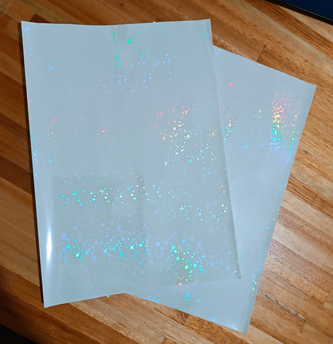 Laminado En Frío A4 Holográfico X 20 Unidades Modelo Star2 7