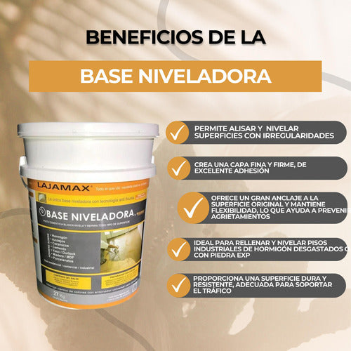 Solanatile Base Niveladora Para Pisos, Paredes Microcemento 15tm2 1