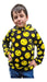 Nilu Kids Polar Hoodie Winter Jacket Kids Emoji Faces 0