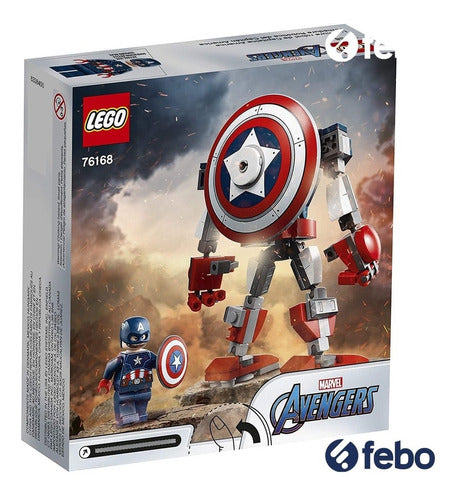 Lego Marvel Avengers 76168 Captain America Mech Armor and Shield 3