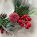 Christmas Wreath Decorated with Wicker, Flowers, and Pearls by Pettish Online 3