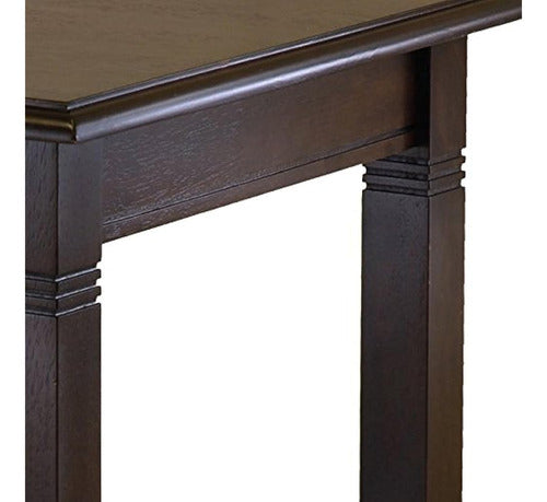 Mesa Auxiliar Nolan De Madera Preciosa, Capuchino 2