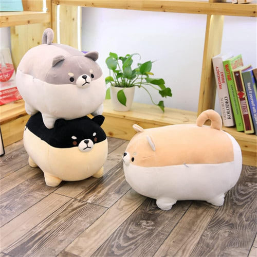 Afan Kawaii Shiba Inu Perro Almohada De Peluche Corgi Muñeca 3