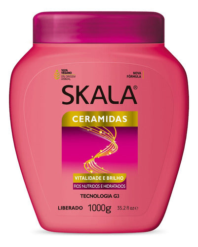 Skala 1 Kilo + 3 In 1 Vegan Leave-In Cream 250g 3