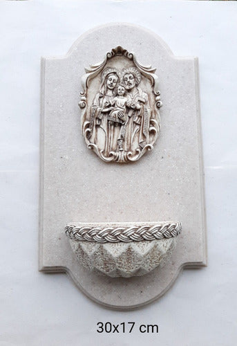 Large Holy Family Holy Water Font Various Models 2