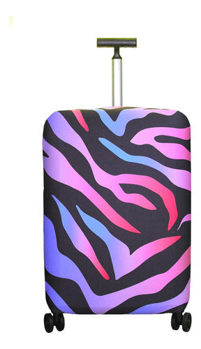 Supercover Fashion Zebra Luggage Cover 0