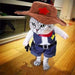 Meihejia Cowboy Jacketlion Mane Super Cute Costumes for Pets 3