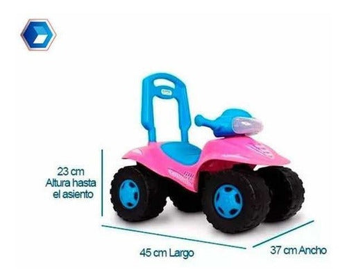 Toys Palace ATV Quad Bike Pink Walker Andarin by Unibike 2