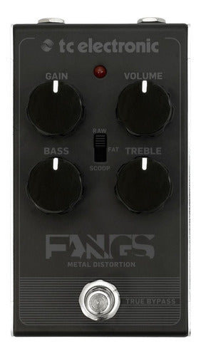 TC Electronic Fangs Metal Guitar Distortion Pedal 0