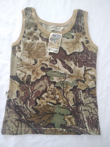 Forest Camouflage Tank Top Women 2