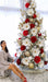 Decoracion,navidad Flores De Cartulina Angelito Consulte 1