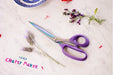 Tienda CraftyMaker Premium Violeta Tailor Scissors Steel Blade 25cm 2