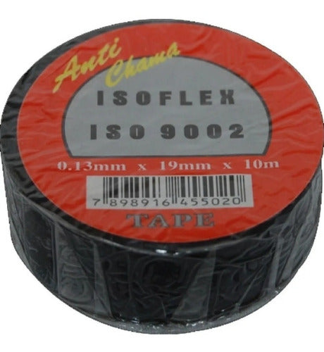 Fita Isolante Anti Chama Isoflex 19mm X 10m C/ 10 Unidades 2