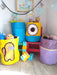 Round Fabric Basket - Toy Storage Baskets Characters 4