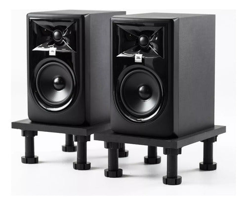 Microestudio Monitor Support Lift for Studio Wood (Pair) 1