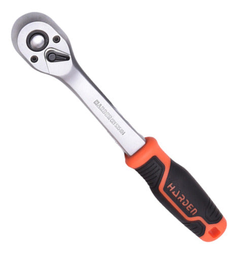 Heavy Duty 1/4" Drive Ratchet Wrench with Quick Release Chrome Vanadium Harden 0